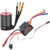 Motore brushless RC con ESC 60A FAI DA TE 4 poli per 1/10 RC Car Crawler Toy