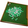 Set da gioco Mahjong portatile Gioco da tavolo 144 tessere Mahjong per la