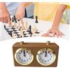 Timer professionale per scacchi con timer per il conto alla rovescia vintage