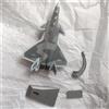 Aolly Diecast 1:100 J-20 Aircraft Fighter con espositore da collezione