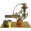Mini Hot Air Motore Stirling Motor Modello Educativo Toy Kit Elettricità