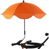 Pacienjo Ombrellino Passeggino Universale con Morsetto Regolabile, ombrellino parasole passeggino, Protezione UV 360 Passeggino Ombrellone Parasole per Carrello, Sedia da Spiaggia, Sedia a Rotelle, Viaggio