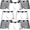 KTM 2XL-Set di 8 Boxer Bianco e Grigio Chiaro, Multicolore, XXL da Uomo, Multicolore, XXL