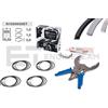 ET ENGINETEAM R1009600ET Set di fasce elastiche per VW GOLF VI (5K1), Golf V berlina (1K1), Polo berlina (6R1, 6C1), TOURAN (1T1, 1T2) e TIGUAN