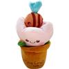 Generico Dog Enrichment Toys, Puppy Foraging Doll, Cat Puzzle Accessory, Funny Stuffed Plant, Treat Hiding Game, 18x12cm Compact Size, for Kitten Indoor Training Feeding Play Boredom Prevention Home Use