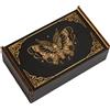 Custodia Decorativa per Tarocchi Scatola in Legno Porta Carte Organizzatore