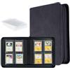 Tolesum Toploader Album per carte da collezione 112 Top loader con 4 scomparti