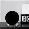 Specchio Feng Shui con disco di ossidiana nera per scrivania per ornamento