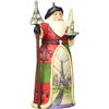 Enesco Statuina da Appendere di Babbo Natale, 12 cm, Multi-Color, 4.25 H x 1.875 W x 2.5 L