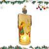 Kirdume Candele Tremolanti a LED - Regalo Religioso Senza Fiamma, Elettriche, Realistiche, a Lume e a Colonna