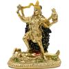 BangBangDa Statua della dea indù di Kali, idolo decorativo antico di dio indiano, dea indiana del tempo e della morte, statuetta Murti Pooja Puja Buddha Tempio Mandir Decor