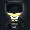 BATMAN DC Comics Luce 3D, a forma di personaggio, plastica, Nero