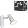 Paulmann 66702 Spot Teja max. 10 Watt bianco applique metallo lampada da parete GU10