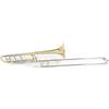 GEWA Roy Benson trombone tenore Sib/F TT-242F (valvola quart, campana in ottone da 8,5, alesaggio da 13,89 mm, guide in alpacca, design ergonomico, in una pratica custodia sagomata)
