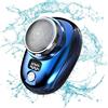 Moxeupon rasoio portatile - rasoio elettrico con display del livello della batteria,Macchina da barba per la rasatura del viso, regalo per uomo, adatta casa, auto, viaggi Moxeupon
