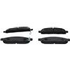 BOSCH Kit pastiglie freni Anteriore con segnalatore usura integrato | Low-Metallic 0 986 460 069 Compatibilità con MITSUBISHI L 200 / Triton Pick-up KJ, KK, KL, FIAT Fullback Pick-up 502, 503