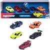 Majorette - BMW Giftpack 5 Veicoli, set 5 Modellini Auto BMW in Metallo Die-Cast, design ufficiale e dettagli realistici, +3 anni, 8502105005S06