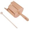 Giocattolo Musicale Per Strumento A Percussione In Legno Con Otto Tubi Sonori