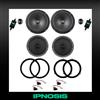 Axton Kit 6 casse AXTON per Audi A4 B8 dal 2009 in poi + 2 Supp Ant + 2 Post + 4 conn