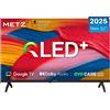 Metz QLED 32 Pollici Smart TV HD 32MQF7000Z HDR10 Dolby Audio Riduzione Luce Blu