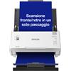 Epson Workforce DS 410 Scanner A4 Verticale velocità 26 Pagine al Minuto in b/n