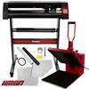 MONSTERSHOP Plotter da Taglio Vinile 72cm & Pressa a Caldo per Magliette per Sublimazione