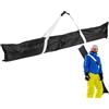 Generic Borsa da sci da neve, impermeabile, in poliestere, imbottita, borsa per il trasporto di sci e bastoni, borsa da viaggio regolabile, sportivi, custodia per snowboard per adulti