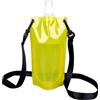 Generic Borsa per l'acqua per corsa, 650 ml, contenitore pieghevole a prova di perdite, con , per palestra, nave gite, bevande, snorkeling, sci, vacanze, campeggio, nuoto, Giallo, Refer to description