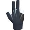 Generico Guanti da biliardo - Guanti da pong antiscivolo a tre dita senza dita,da biliardo unisex per giochi di, donne e uomini, mano sinistra o destra