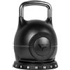 VirtuFit Kettlebell regolabile 2/20 kg | Costruzione in acciaio resistente | Allenamento funzionale, crossfit e sport di forza | Manico ergonomico | Nero
