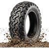Generic Pneumatico 130/70-12 Tubeless, 6PR Antiforatura Gomma Off-Road di Ricambio, Battistrada a Osso Ottimo Grip 63J, Heavy Duty Carico Max 265 kg
