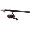 Halearo Kit da Pesca Completo, Canna da Pesca Telescopica Portatile e Mulinello Combinato per in Mare e Fiume per Uomini e Donne