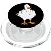 Rude Birds Middle Finger Flip Off Gabbiano, Umorismo adulto, Gesto divertente Flip Off PopSockets PopGrip per MagSafe