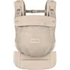 CYBEX Gold AMYA Marsupio, Dalla Nascita Fino a Circa 3 Anni, Peso del Bambino da Min. 3,2 kg a Max. 15 kg, Peso Proprio 760 g, Struttura Autoadattabile, Tessuto Traspirante, Almond Beige