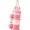 Wpsagek Dispenser per latte in polvere, contenitore per dispenser per latte in polvere,Contenitore per snack per bambini 3 strati | Lattina per latte portatile, contenitore per latte in polvere