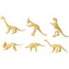 ifundom Modellini di Scheletro di Dinosauro in Plastica Pvc 12 Pezzi per Bambini, Giocattoli Educativi Realistici, Set da Collezione e Regalo Festa a Tema Dinosauri