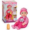 BABY born BABY Anna - Bambola con tutina rosa e biberon - Dimensioni 36 cm - Con corpo morbido e occhi che si chiudono - Adatta a bambini a partire da 1 anno