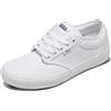 Vans Uomo Atwood Sneaker, White Plain White, 40 EU
