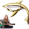 Generico Capotasto per chitarra Shark, Capotasto Shark per chitarra | Morsetto per chitarra in metallo,Capotasto per chitarra a forma di squalo, capotasto fresco e leggero per appassionati di musica,
