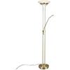 RL LIVE YOUR LIGHT Reality Leuchten Lampada a Stelo, Ottone Opaco