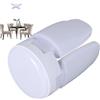 Qutalmi Luci da garage a LED, Lampada da garage a LED | Lampada Da Seminterrato Luminosa Con 4 Pannelli Deformabili | Lampada da soffitto domestica con pannelli luminosi pieghevoli per seminterrato,