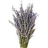 Pomurom Bouquet Fiori Secchi di Lavanda 40cm Lunghi, Mazzo Essiccato Naturale per Decorazione Domestica, Matrimonio o Qualsiasi Occasione