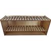Amesor 2 Pz Supporto per Pennelli Pittura, Organizer in Legno per Matite da Pittura con 67 Fori