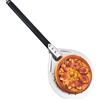 Raypontia Pala Per Girare pizza Corta - 20 * 57 Cm Pala Tonda Per Girare pizza, Palas Pizzas Forata, Strumento Server Antiaderente, Cottura, Grigliare Per Esterni Per I Ristoranti Di Casa