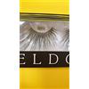 Eldora B812 - Ciglia finte in vero pelo, extra lunghe, argento B812