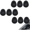 Generic 9PCS Auto Cup Holder Riduttore Insert, Accessori Auto Stabilizzatore Antiurto, Auto Silicone Cup Holder Riduttore Inserto, Universale Acqua Cup Limiter, Auto Console Slot Slip Limiter