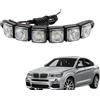 Generico Striscia LED Flessibile Impermeabile per Luci di Marcia Diurna Auto - Illuminazione Esterna Automobilistica