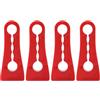Huayeex Tampone Anti-sbattimento Per Portiera, Ammortizzatore Serratura Portiera Auto, Buffer Per Blocco Del Veicolo, Buffer Sonoro Per Serratura Portiera, Riduttore Di Rumore Per Porta,