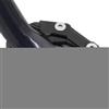 Generic Piedino per cavalletto per moto, piastra di estensione per cavalletto laterale, antiscivolo, accessorio per estensione del piede del cavalletto per moto