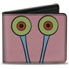 Buckle-Down Portafoglio Bifold PU SpongeBob SquarePants Gary la Lumaca Personaggio Close Up Rosa, Spongebob Squarepants, 4 x 3,5